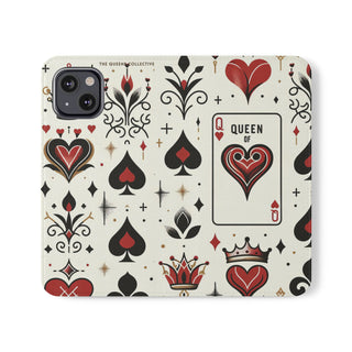 Queen of Hearts - Flip Case