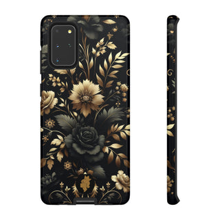 Regal Dark Floral - Phone Case