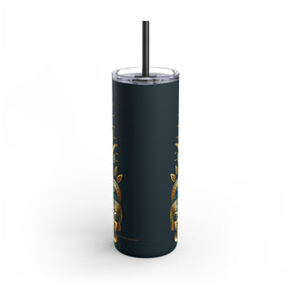 African Queen - Skinny Matte Tumbler