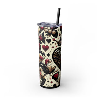 Queen of Hearts - Skinny Tumbler 2