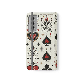 Queen of Hearts - Flip Case