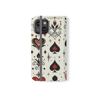 Queen of Hearts - Flip Case