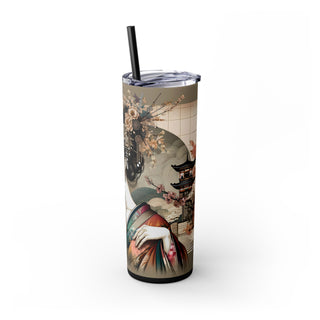 Japanese Queen - Skinny Tumbler