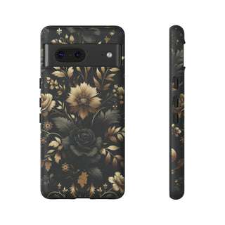 Regal Dark Floral - Phone Case