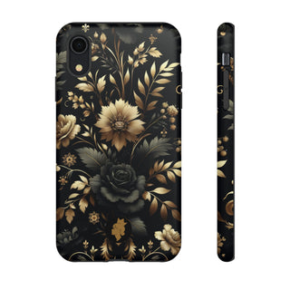 Regal Dark Floral - Phone Case