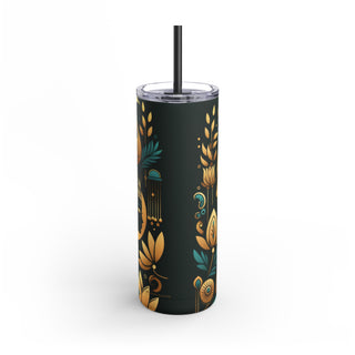 Indian Queen - Skinny Matte Tumbler