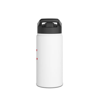 Queen of Hearts - Stainless Steel Water Bottle, Standard Lid