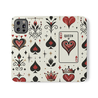 Queen of Hearts - Flip Case