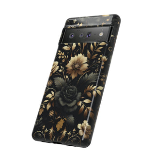 Regal Dark Floral - Phone Case