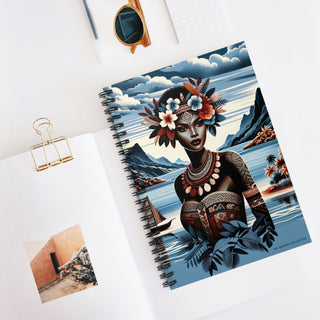 Polynesian Queen - Spiral Notebook