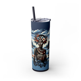 Polynesian Queen - Skinny Tumbler