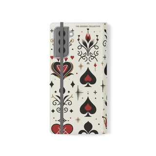 Queen of Hearts - Flip Case