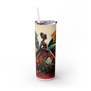 Sri Lankan Queen - Skinny Tumbler