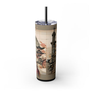 Japanese Queen - Skinny Tumbler