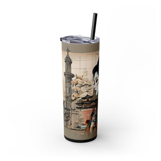 Japanese Queen - Skinny Tumbler