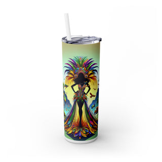 Brazilian Queen - Skinny Tumbler