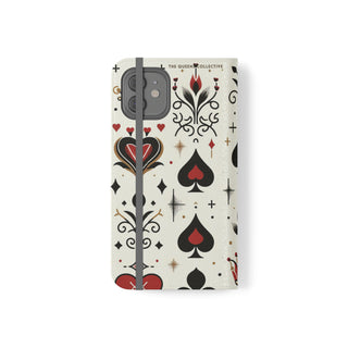 Queen of Hearts - Flip Case