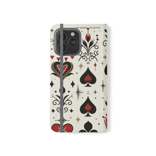 Queen of Hearts - Flip Case