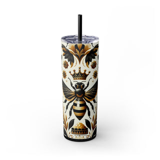 Queen Bee - Skinny Tumbler