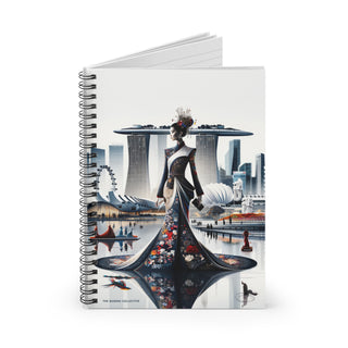 Singaporean Queen - Spiral Notebook