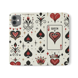 Queen of Hearts - Flip Case