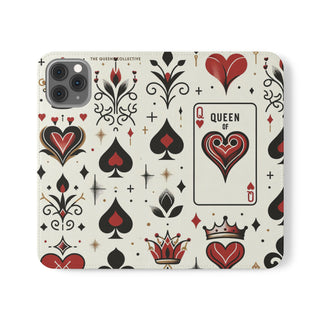 Queen of Hearts - Flip Case