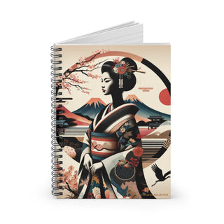 Japanese Queen - Spiral Notebook