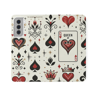 Queen of Hearts - Flip Case