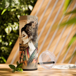 Japanese Queen - Skinny Tumbler