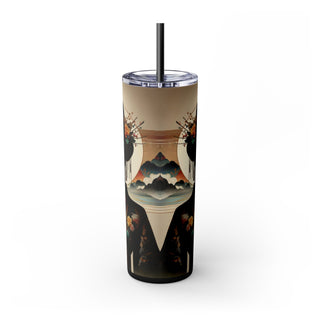 Asian Queen - Skinny Tumbler 2