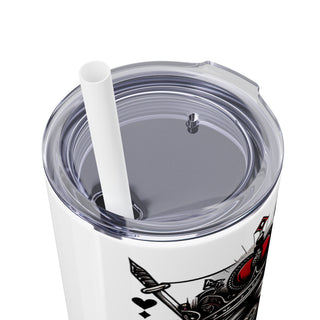 Queen of Hearts - Skinny Tumbler