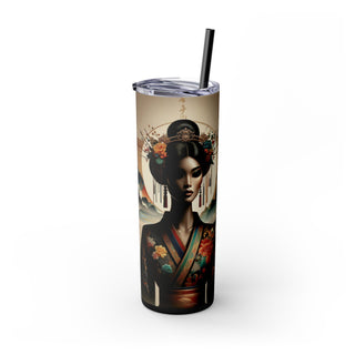 Asian Queen - Skinny Tumbler 2