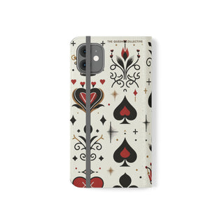 Queen of Hearts - Flip Case