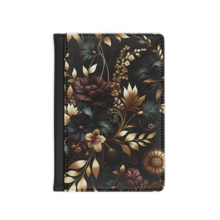 Regal Dark Floral - Passport Holder 2