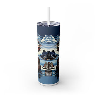 Polynesian Queen - Skinny Tumbler