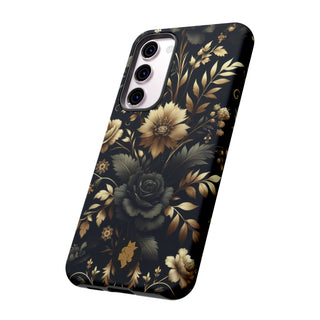 Regal Dark Floral - Phone Case