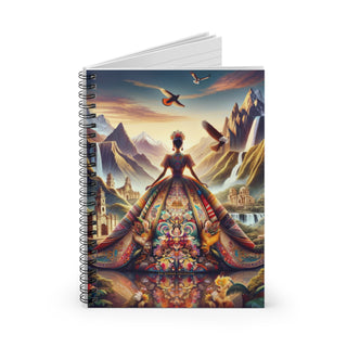 Peruvian Queen - Spiral Notebook