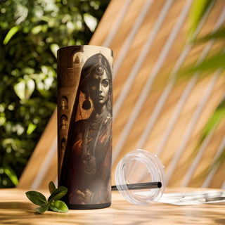 Indian Queen - Skinny Tumbler