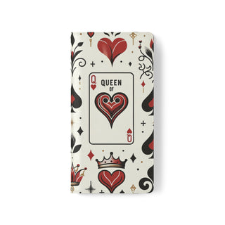 Queen of Hearts - Flip Case