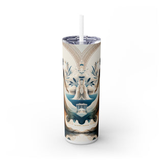 Greek Queen - Skinny Tumbler