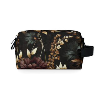 Regal Dark Floral - Makeup & Toiletry Bag