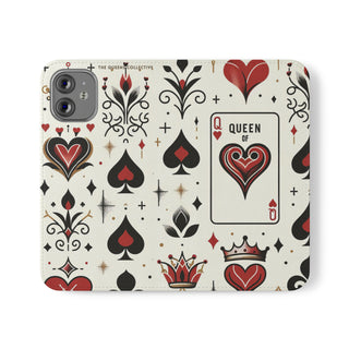 Queen of Hearts - Flip Case