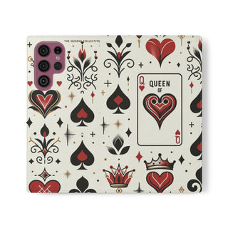 Queen of Hearts - Flip Case