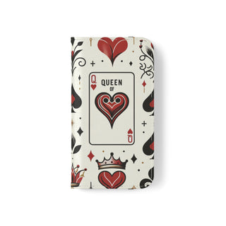 Queen of Hearts - Flip Case