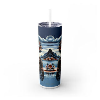 Polynesian Queen - Skinny Tumbler