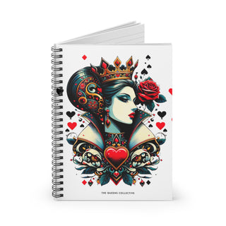 Queen of Hearts - Spiral Notebook 2