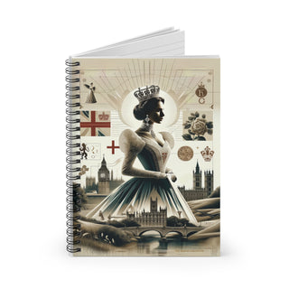 English Queen - Spiral Notebook